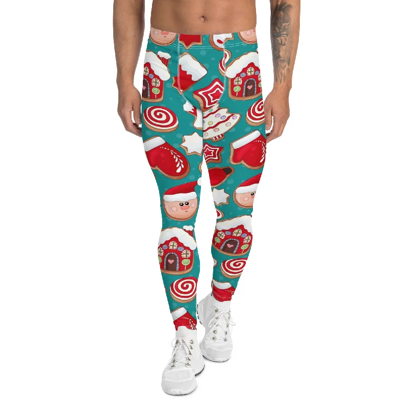 Boutique style Gingerbread Wonderland Men's Leggings