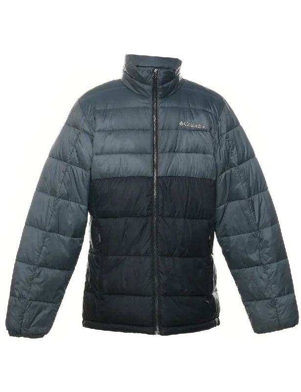 Classic Retro Columbia Puffer Jacket - S