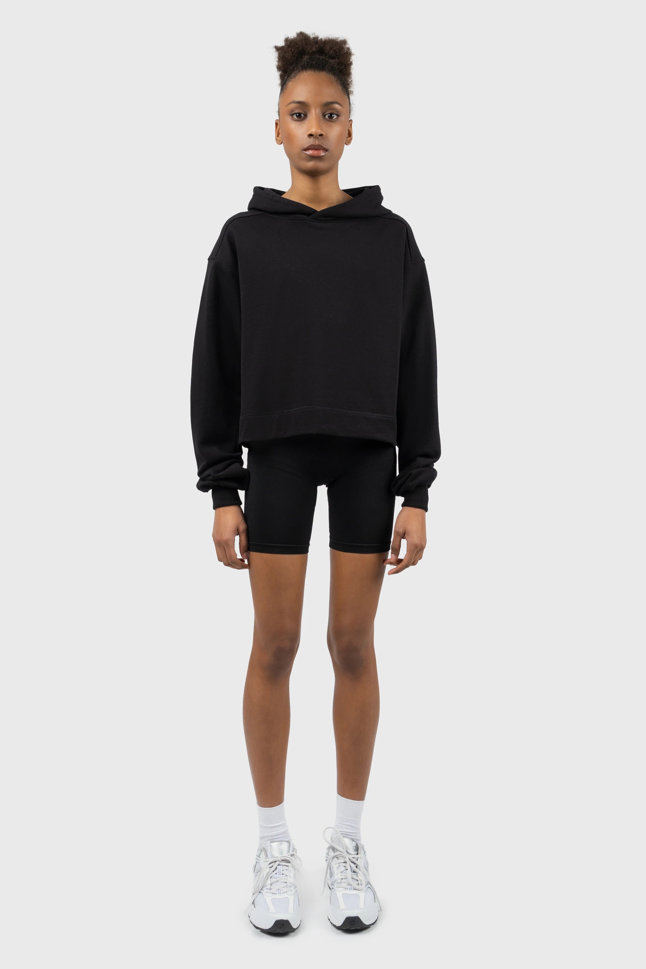 Romantic And Fresh Everyday Cropped Hoodie