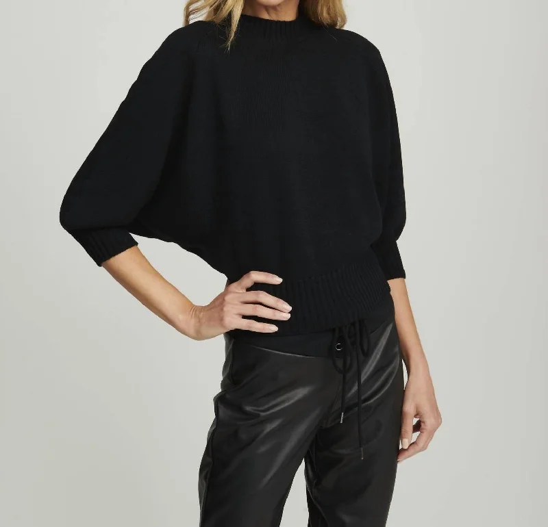 Retro Stripes Tokyo Sweater In Black