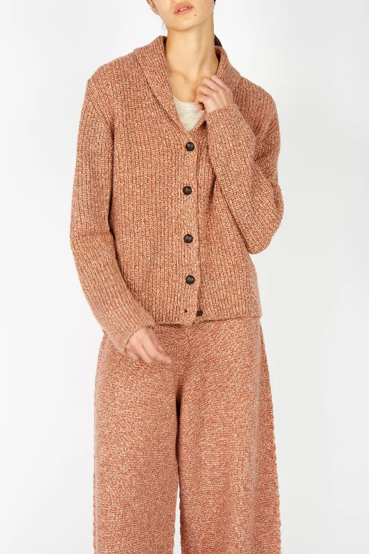 Innovative Design Irish - Robin Shawl Cardigan - Cedar Marl