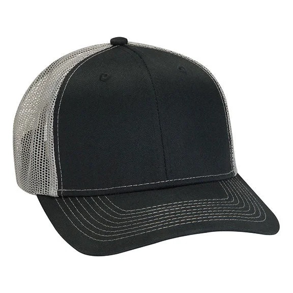 Fashionable Prints PV112 - Adams Adult Eclipse Cap | Black/Charcoal