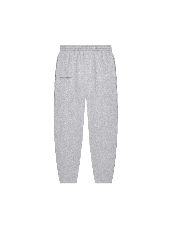 Soft And Comfortable Womens DNA Barrel-Leg Track Pants—grey marl