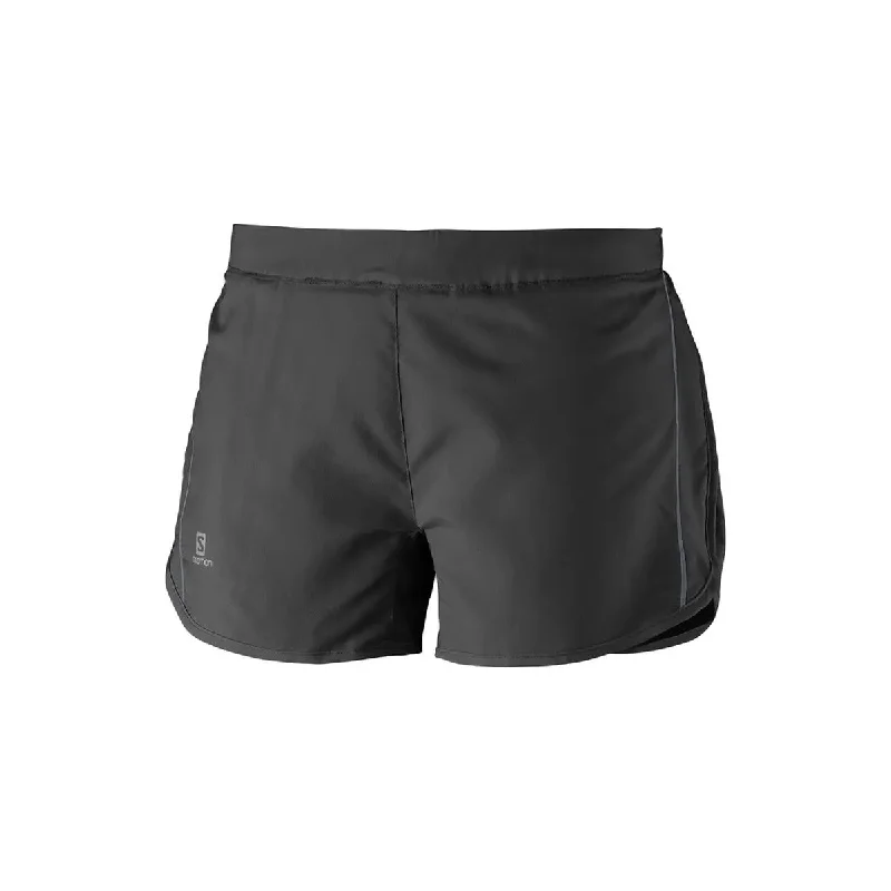 Soft Fashion Womens Salomon Agile Short - Black