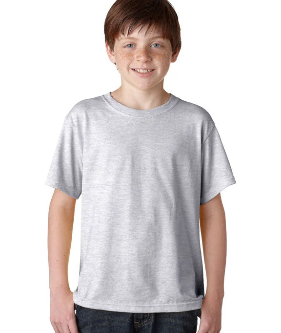 Personalized print 29B - Jerzees Youth 5.6 oz. DRI-POWER® ACTIVE T-Shirt | Ash