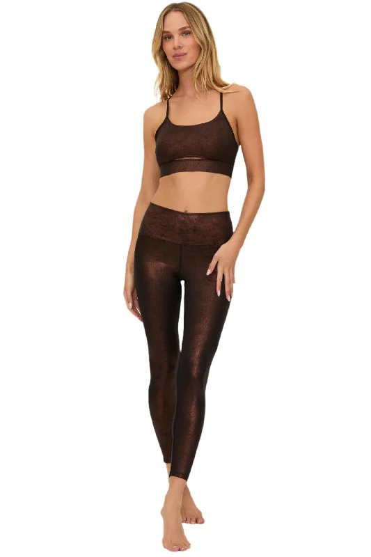 Fresh And Fashionable Beach Riot Tayler 7/8 Legging Java Glimmer
