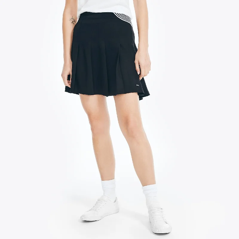 Timeless Comfort Nautica Womens Pleated Tennis Skirt
