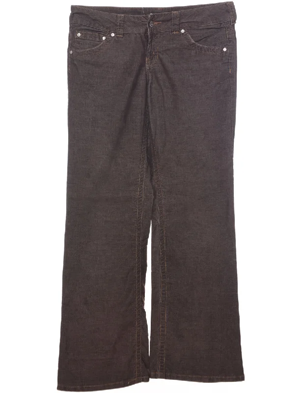 Luxury Style Corduroy Fabric Trousers - W32 L30