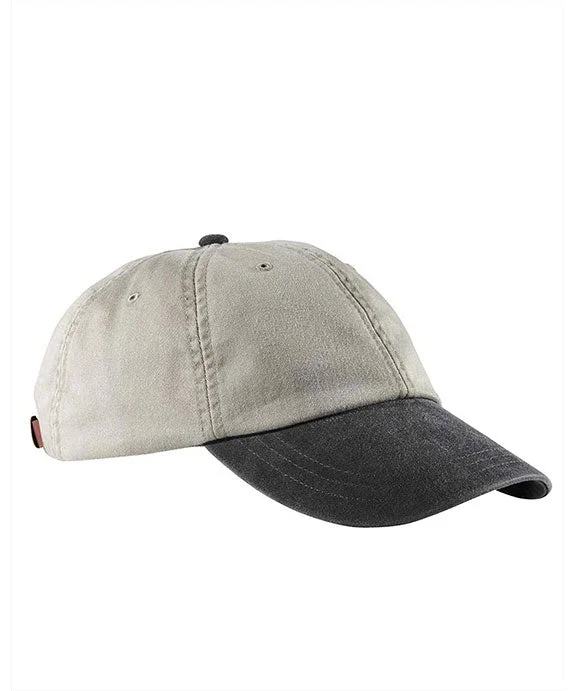 Cute Style AD969 - Adams Optimum Pigment-Dyed Cap | Stone/Black