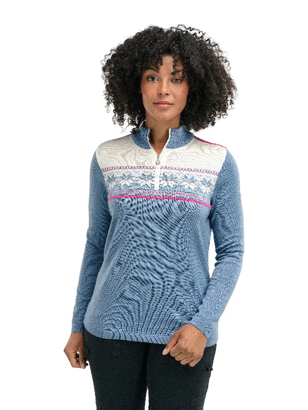 Versatile Comfort Dale of Norway - Liberg Women's Sweater - Blueshadow