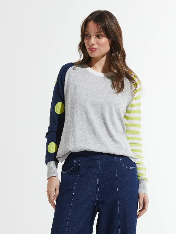 Exclusive Customization Zaket & Plover Spots And Stripes Sweater