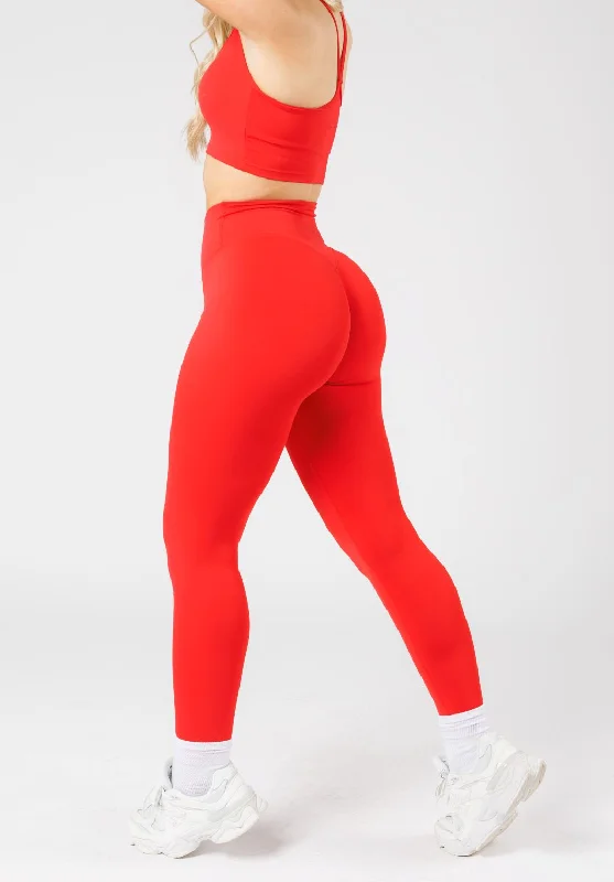 Celebrity Style RecStretch Original Sculptseam® Plus Legging Cherry