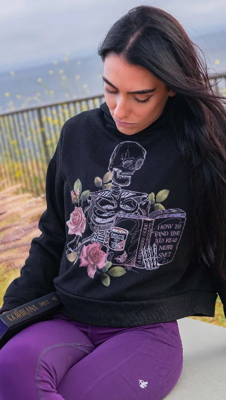 Embroidery Design Death By TBR - Comfy Hoodie