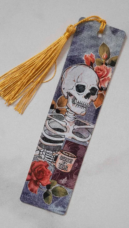 Fashion Wear Death by TBR - Metal Bookmark