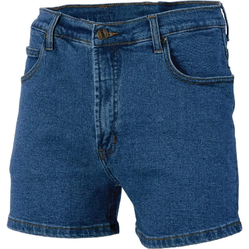 Modern Chic Dnc Workwear Denim Stretch Shorts - 3309