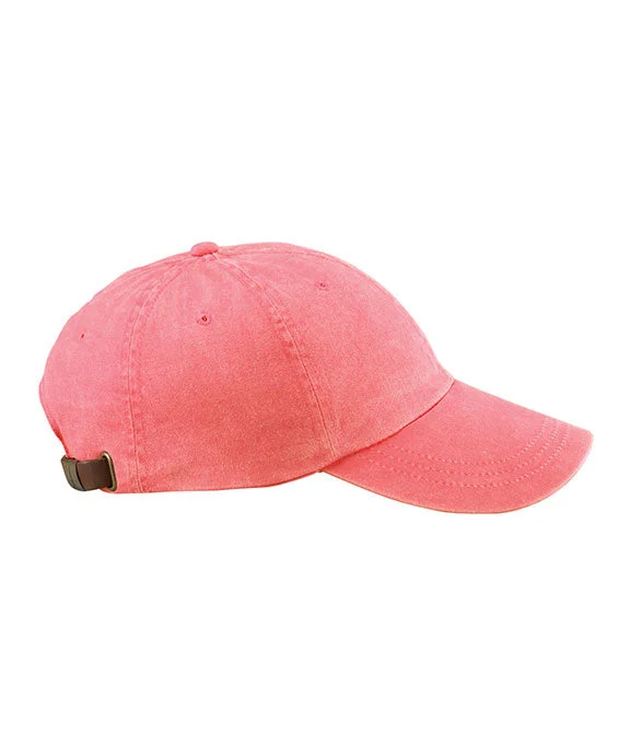 Lively And Youthful AD969 - Adams Optimum Pigment-Dyed Cap | Coral