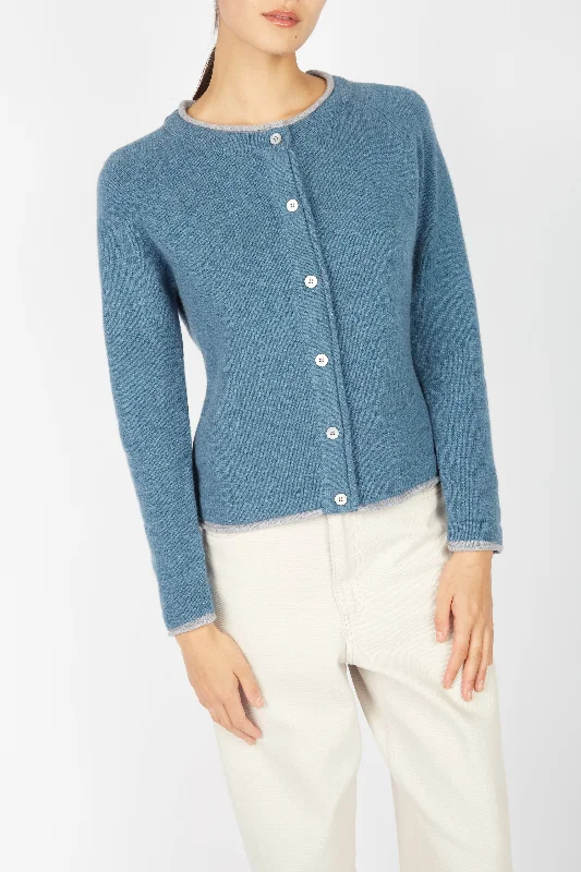 Warm and substantial Irish - Killiney Cardigan - Harbour