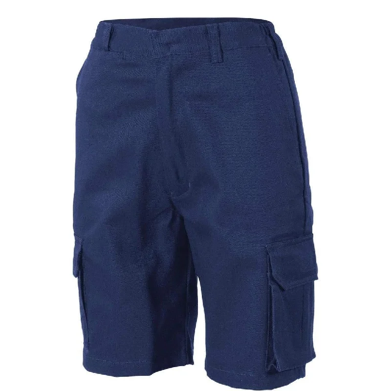 Relaxed Fit Dnc Workwear Ladies Cotton Drill Cargo Shorts - 3308