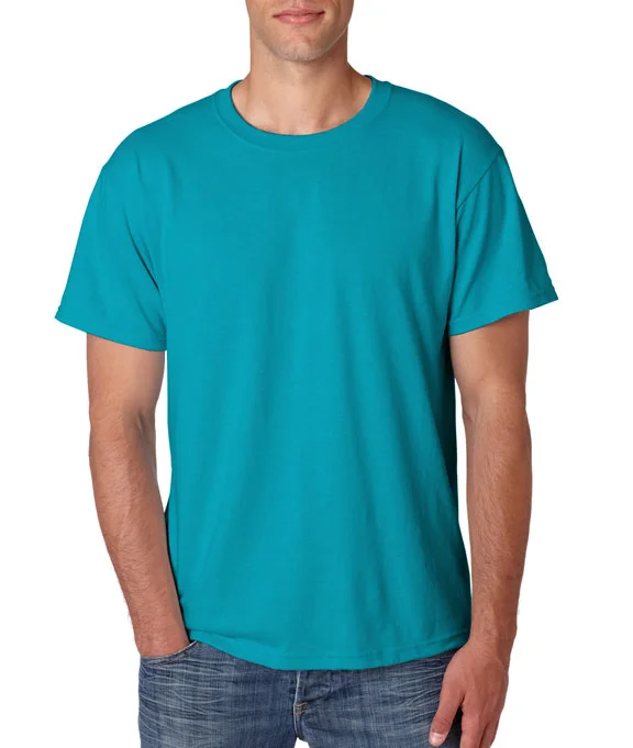 Street Letter Style 29 - Jerzees Adult 5.6 oz. DRI-POWER® ACTIVE T-Shirt | California Blue