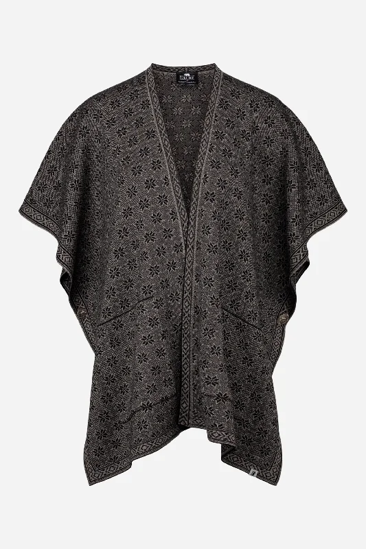 Energy Plan Norlender - Johanna Poncho - Black