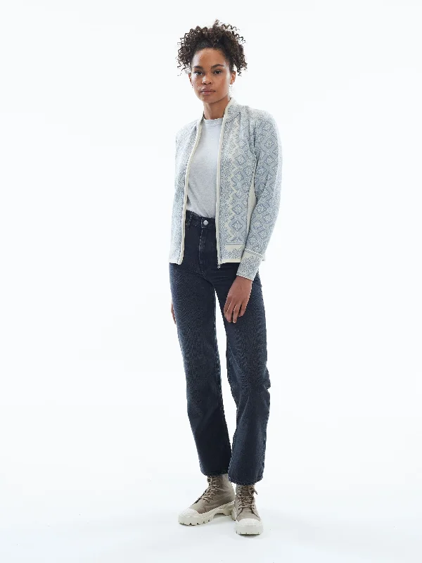 Knitted Design Dale of Norway - Christiania Jacket - Metal Grey