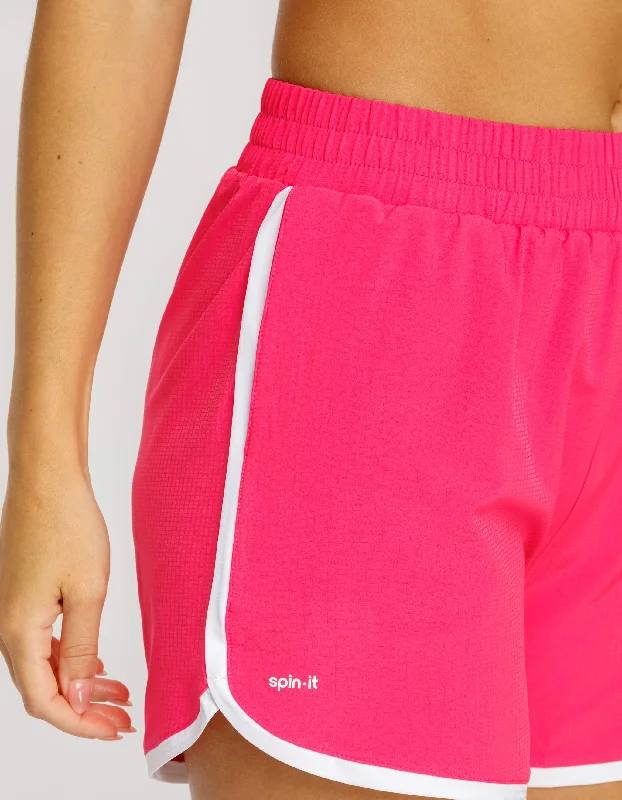 Sports Cool HEATH SHORTS WITH INNER BRIEF - VIVID PINK