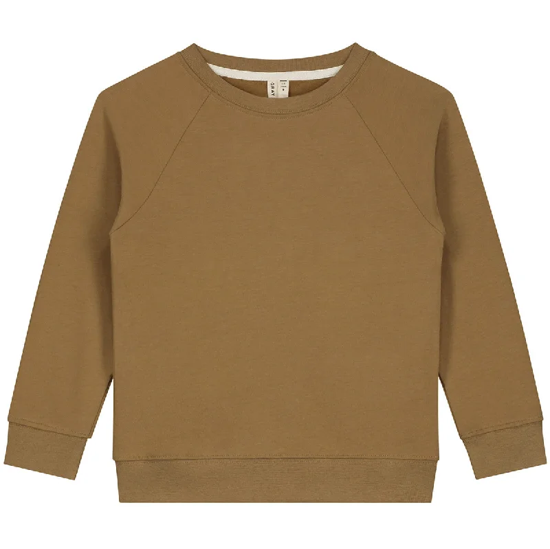Printed pattern Crew Neck Sweater in Peanut by Gray Label - Last Ones In Stock - 2-4 Years