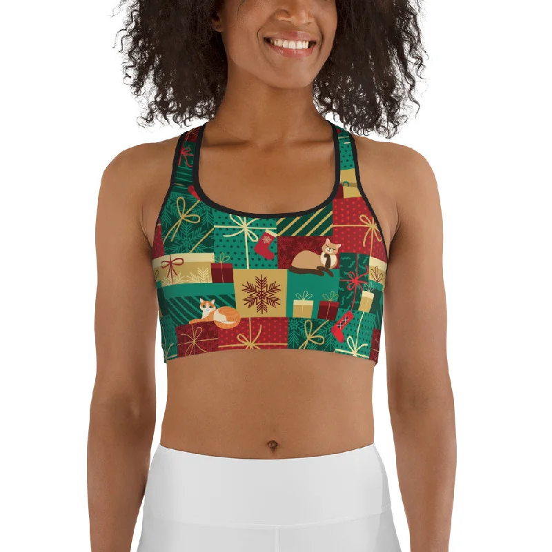 Classic Series Christmas Presents Sports Bra