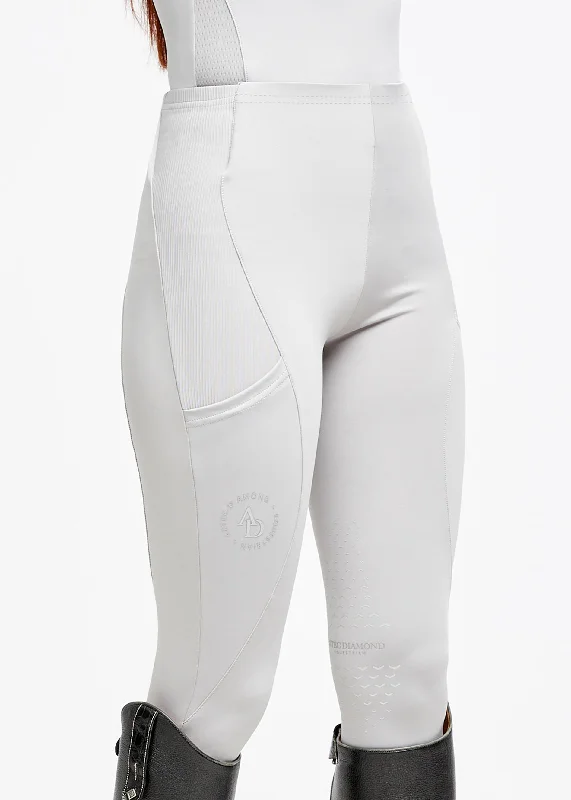 Trendy Items Grey Icon Riding Leggings