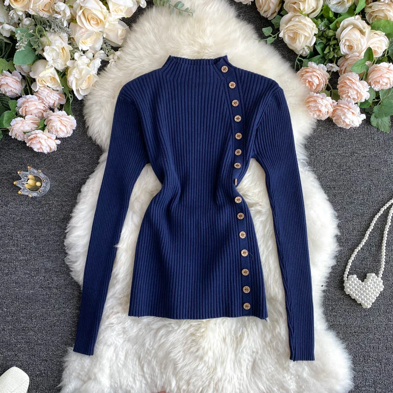 Fashionable And Fashionable Cute long sleeve sweater 026