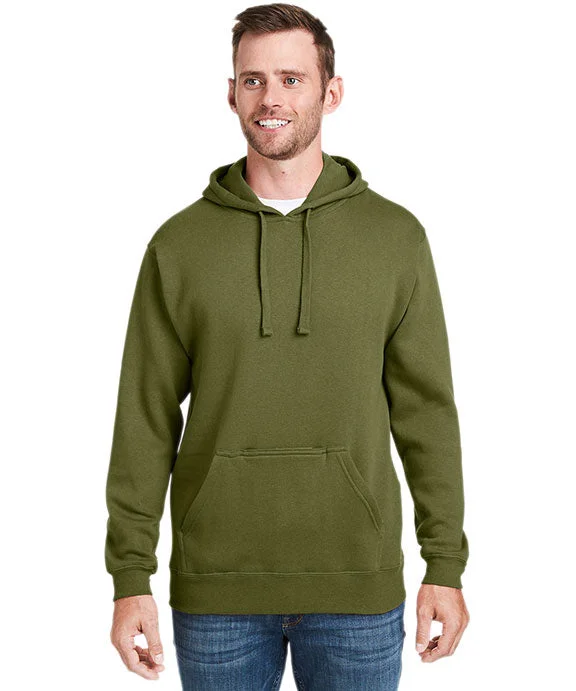 Warm Comfort JA8815 - J America Adult Tailgate Fleece Pullover Hooded Sweatshirt | Olive