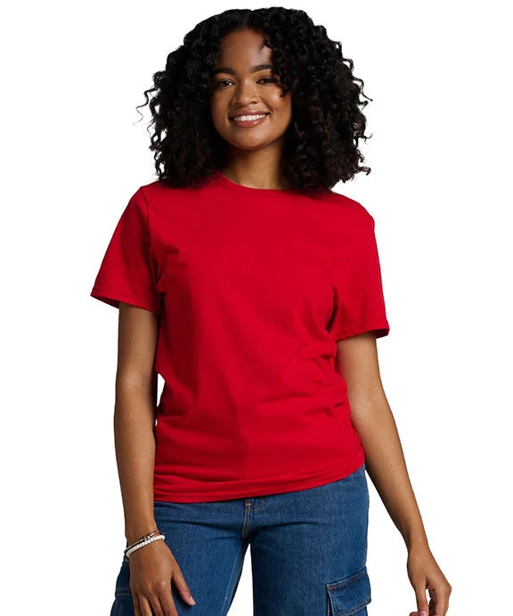 Luxury and fashionable 570MR - Jerzees Unisex Premium T-Shirt | True Red
