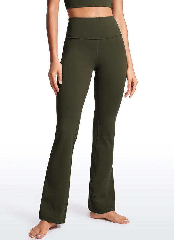 Cozy Shirts Butterluxe High Waist Flare Pocket Leggings 30.5"