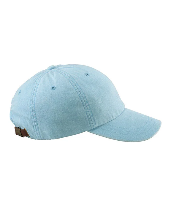 Elegant And Charming AD969 - Adams Optimum Pigment-Dyed Cap | Baby Blue