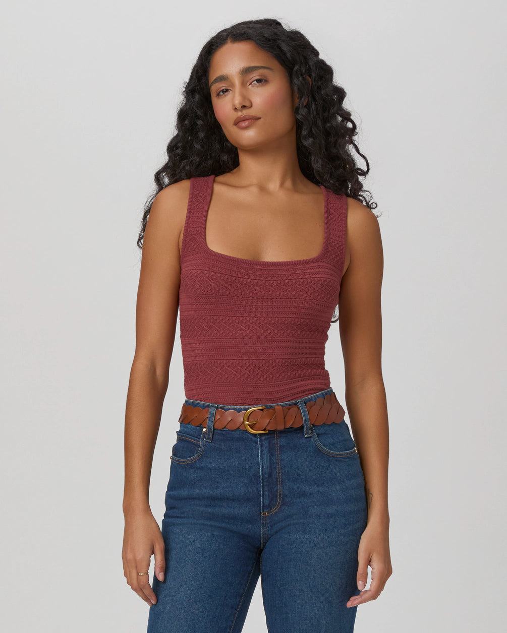 High-end Design Iman Sweater Tank