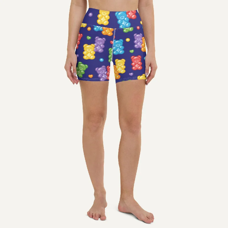 Casual Street Gummy Bears High-Waisted Shorts