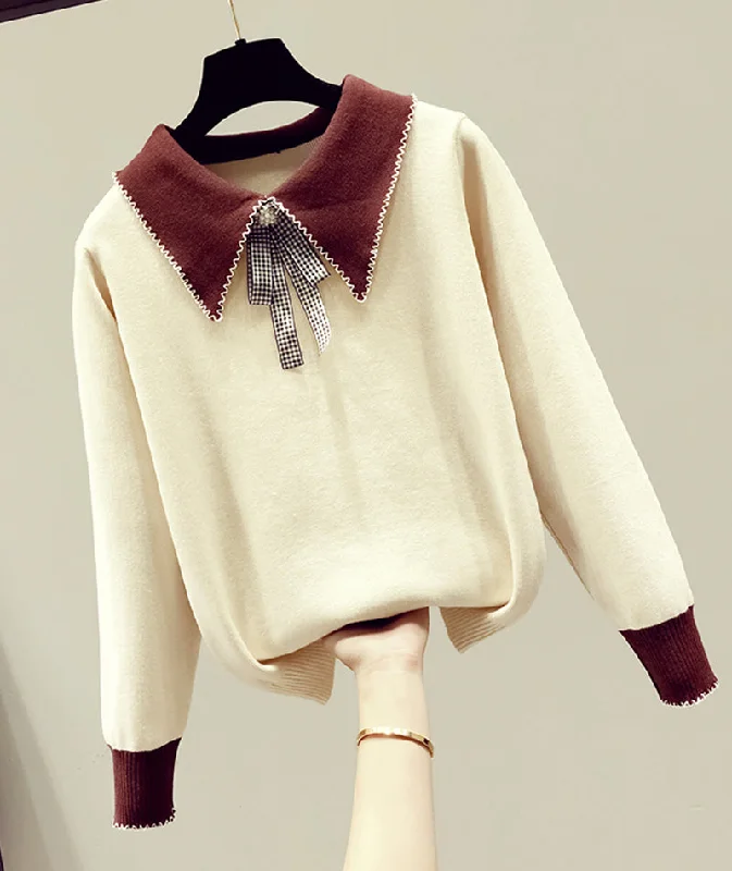 Outdoor Trend Sweater cute long sleeve sweater  087
