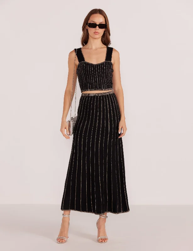 Perfect Tailoring Celia Midi Skirt