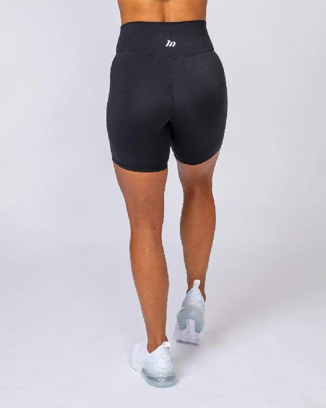 Girl Style Motion Bike Shorts - Black