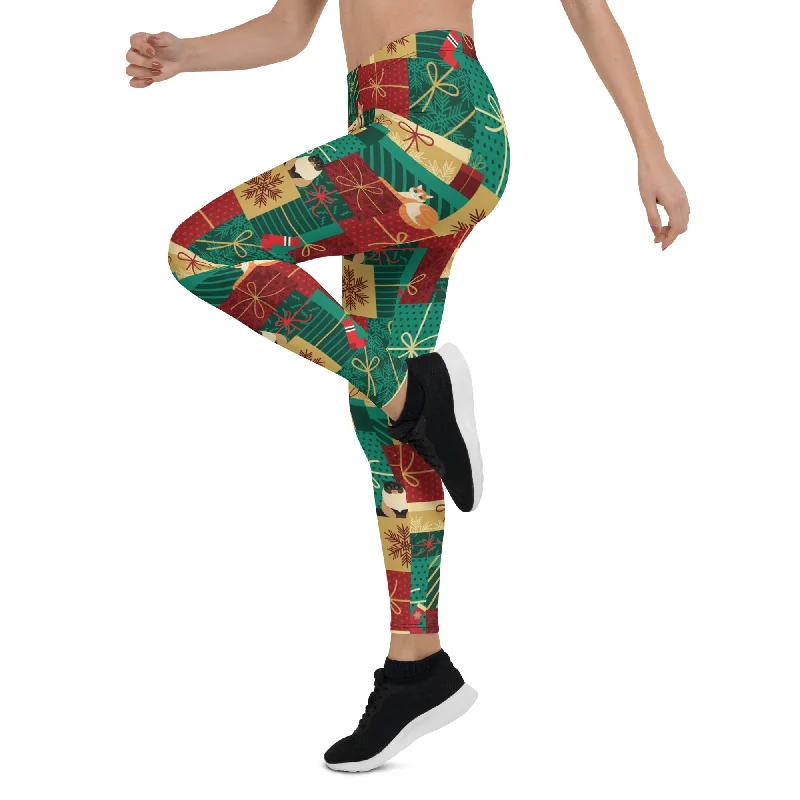 Sports Design Christmas Presents Leggings