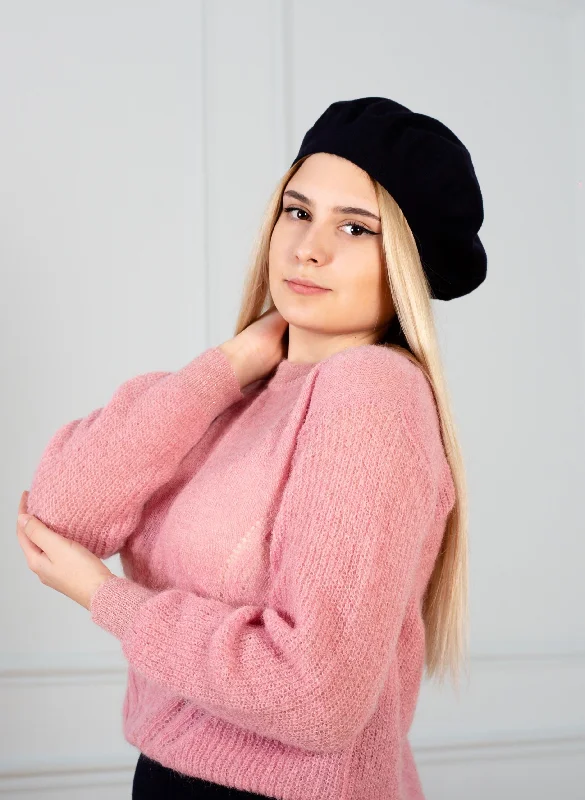 Relaxed Wear Sweater  women in pink color