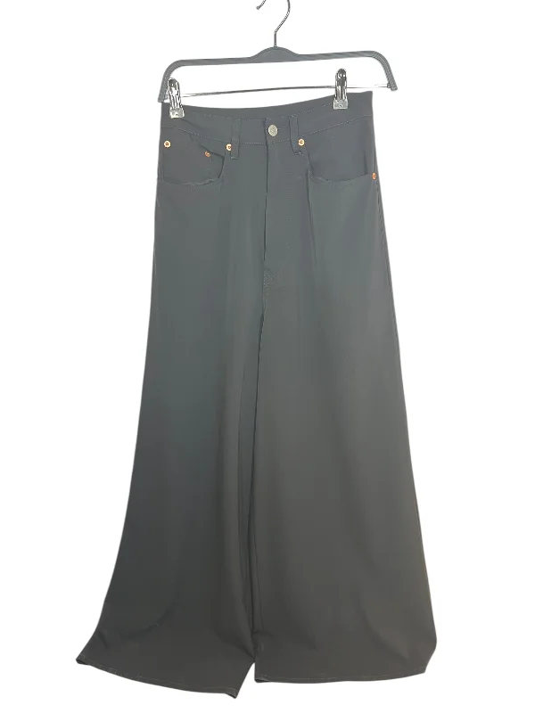 Elegant And Charming MM6/Wide Leg Pants/38/Polyester/BLK/WIDE LEG
