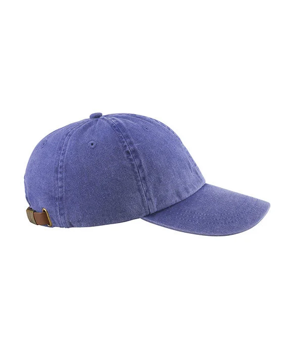 College Style AD969 - Adams Optimum Pigment-Dyed Cap | Purple